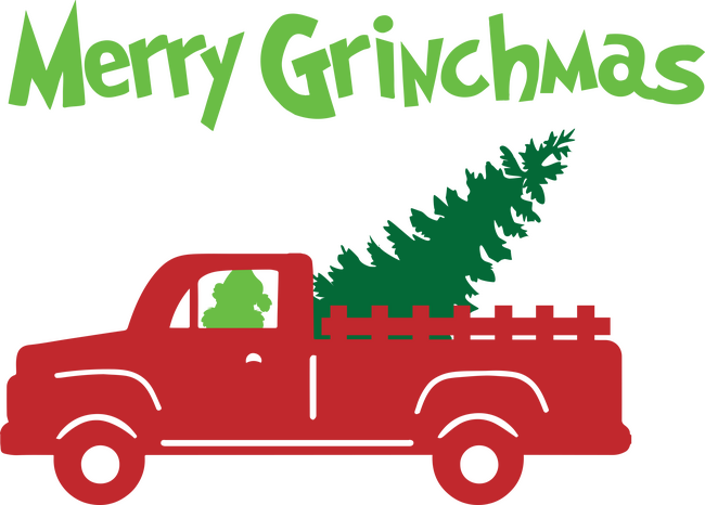 merry grinchmas car
