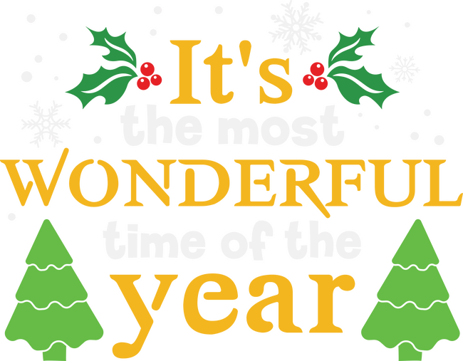 It's most wonderful time 