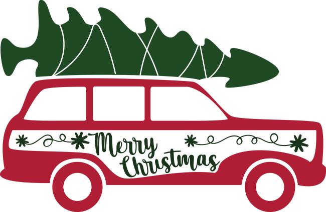 Christmas car 