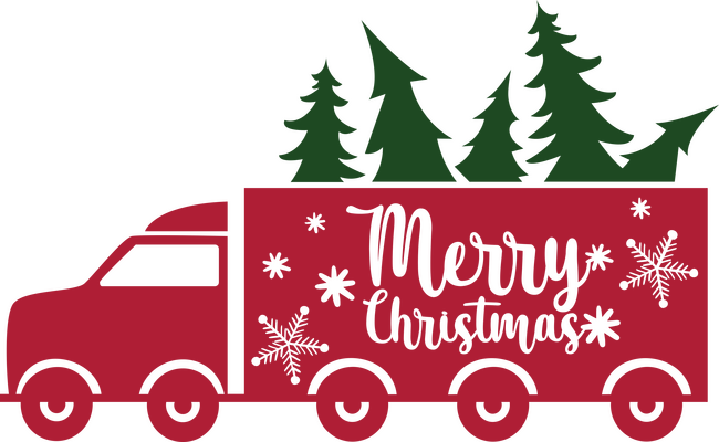 Christmas truck