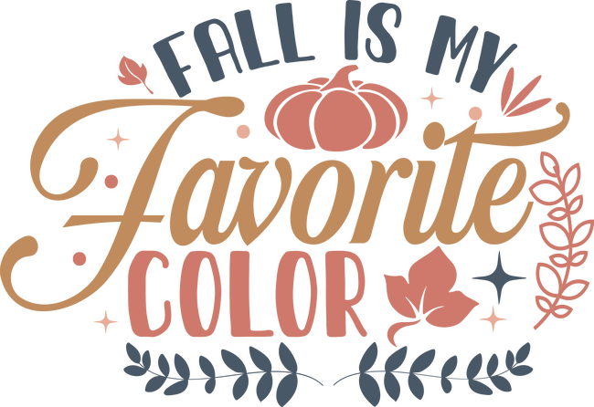 Fall is my favorite color