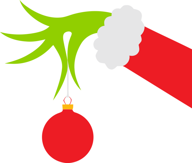 Grinch hand