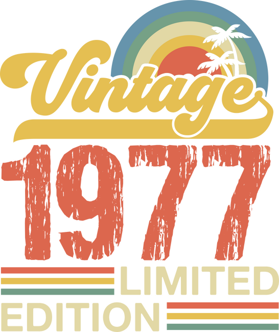 Vintage Years Limited Edition 1977