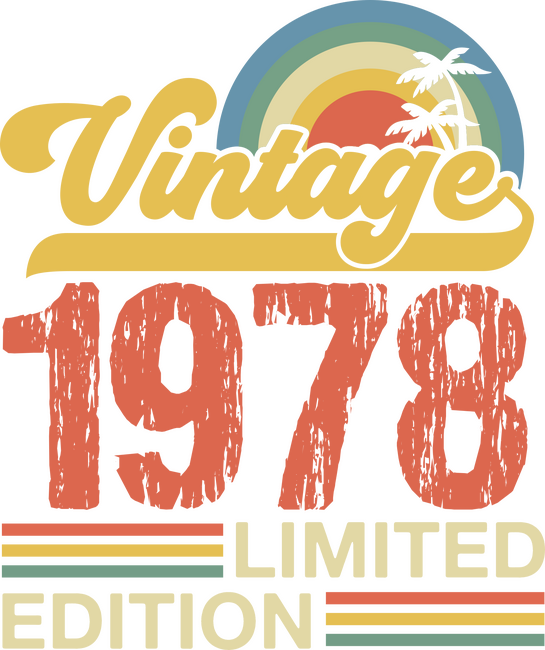Vintage Years Limited Edition 1978
