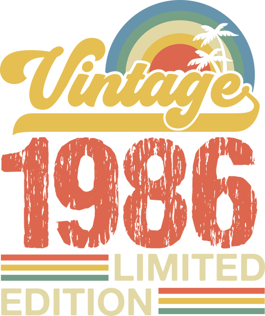 Vintage Years Limited Edition 1986