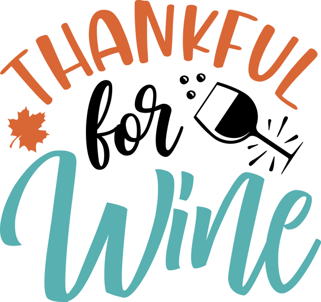 Thankful for wine