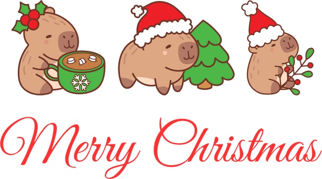 Capybara Karácsony