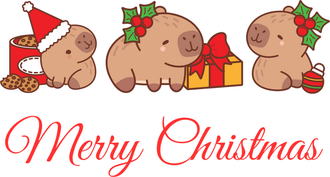 Capybara Karácsony