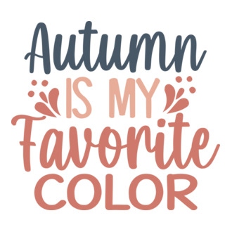 Autumn is my favorite color