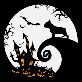 French bulldog halloween