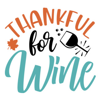 Thankful for wine