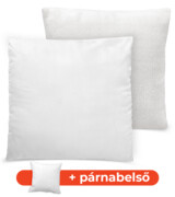 Plüss párnahuzat - párnával póló minta
