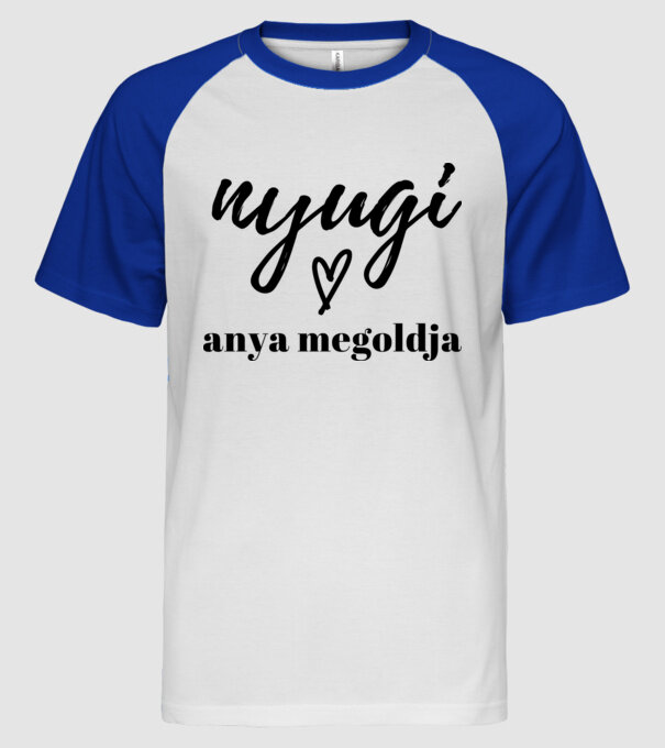  minta fehér/royal pólón