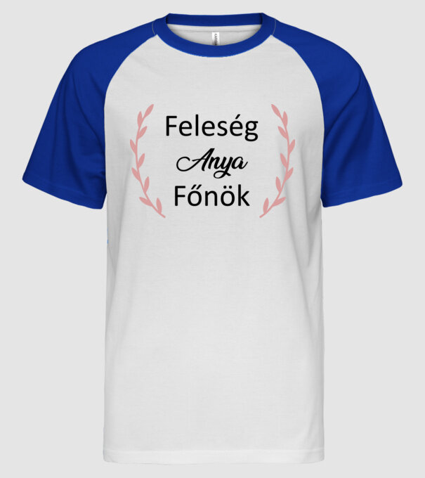  minta fehér/royal pólón
