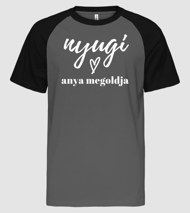  minta szürke/fekete pólón