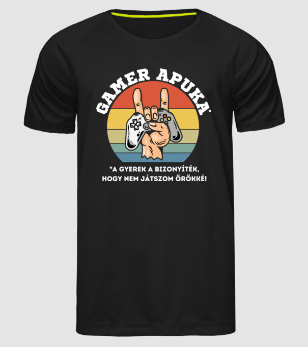  minta fekete pólón