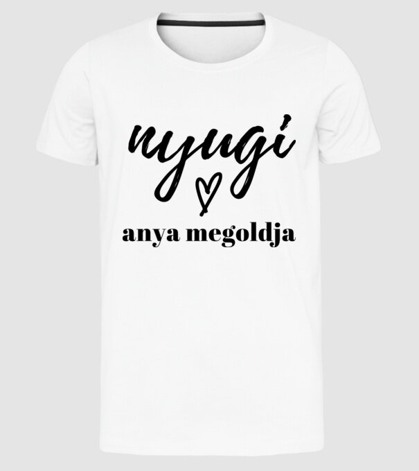  minta fehér pólón