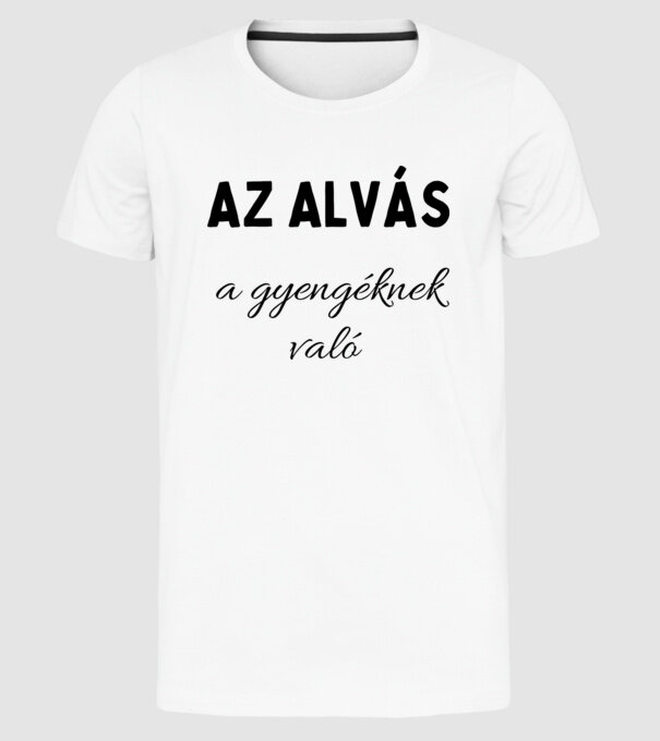  minta fehér pólón