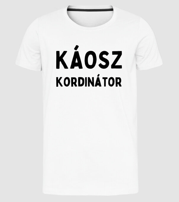  minta fehér pólón