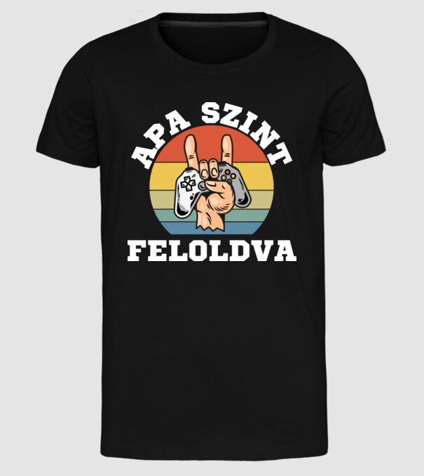  minta fekete pólón