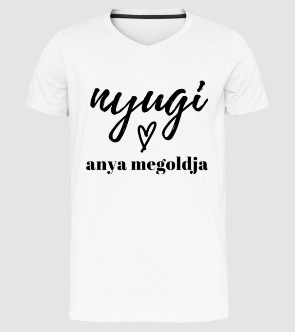  minta fehér pólón