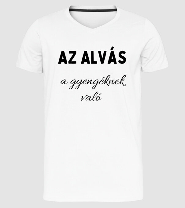  minta fehér pólón