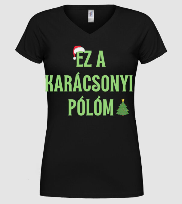  minta fekete pólón