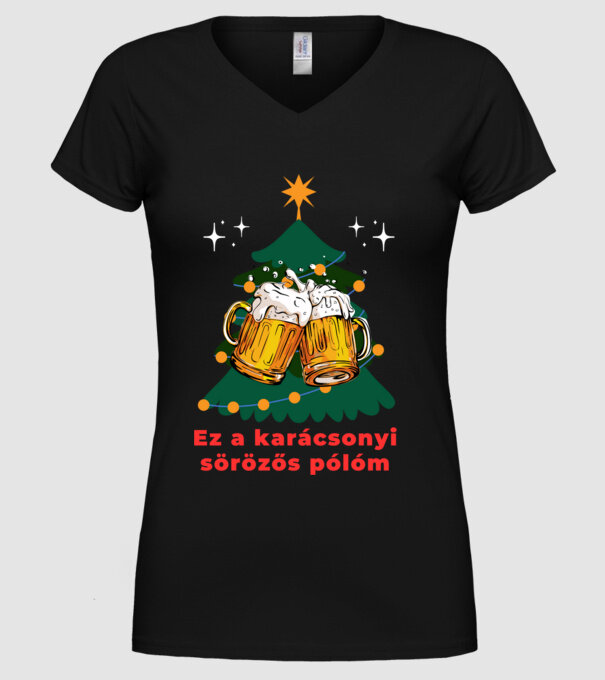  minta fekete pólón
