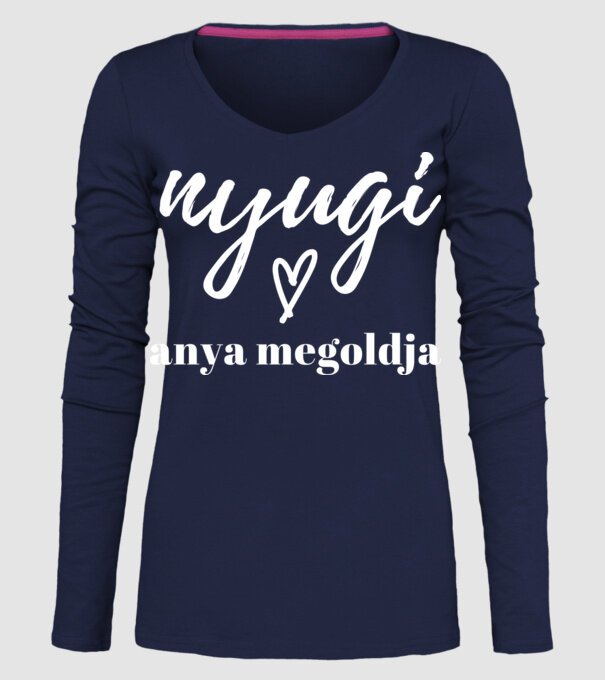  minta sötétkék pólón
