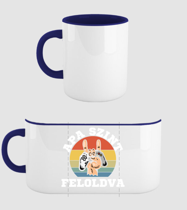  minta sötétkék pólón