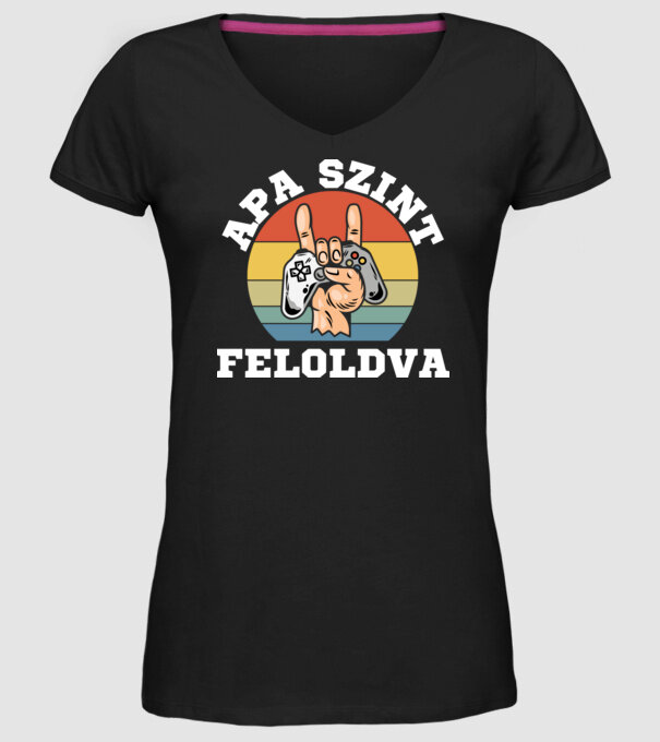  minta fekete pólón