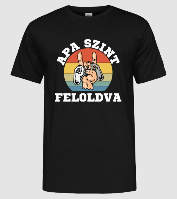  minta fekete pólón