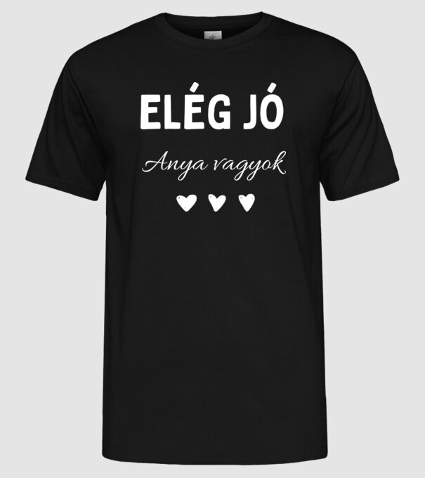  minta fekete pólón