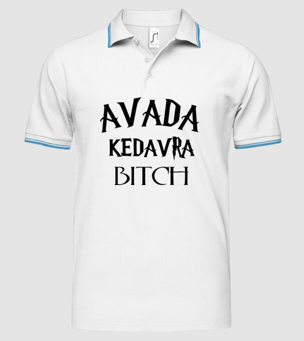  minta fehér pólón