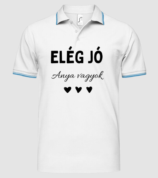  minta fehér pólón