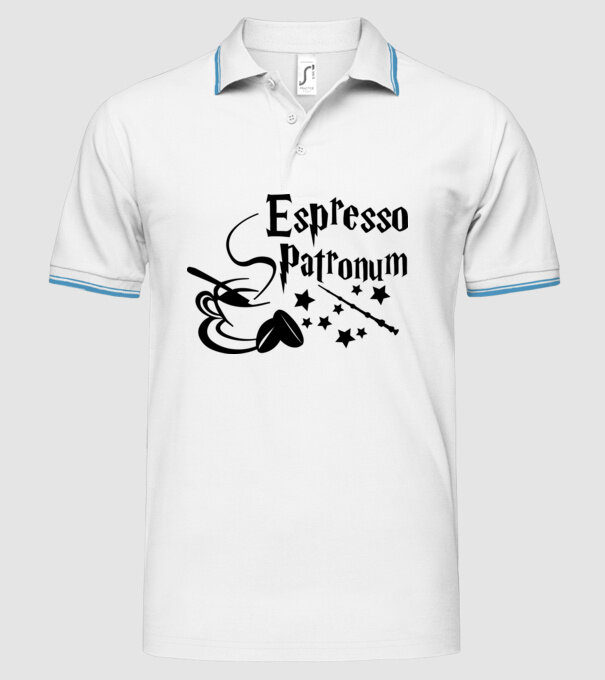  minta fehér pólón