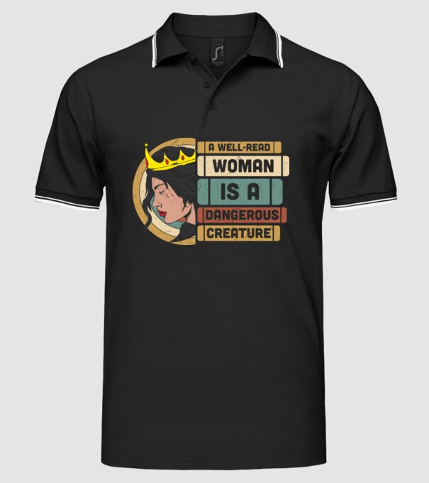  minta fekete pólón
