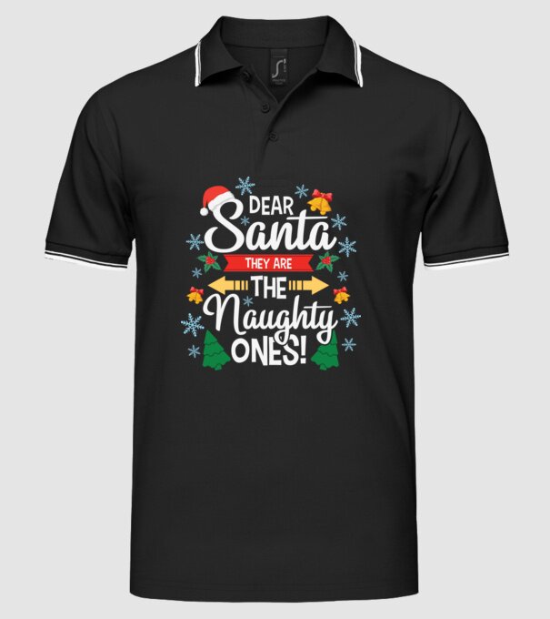  minta fekete pólón