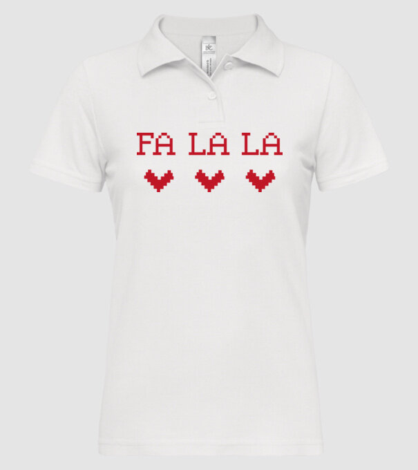  minta fehér pólón