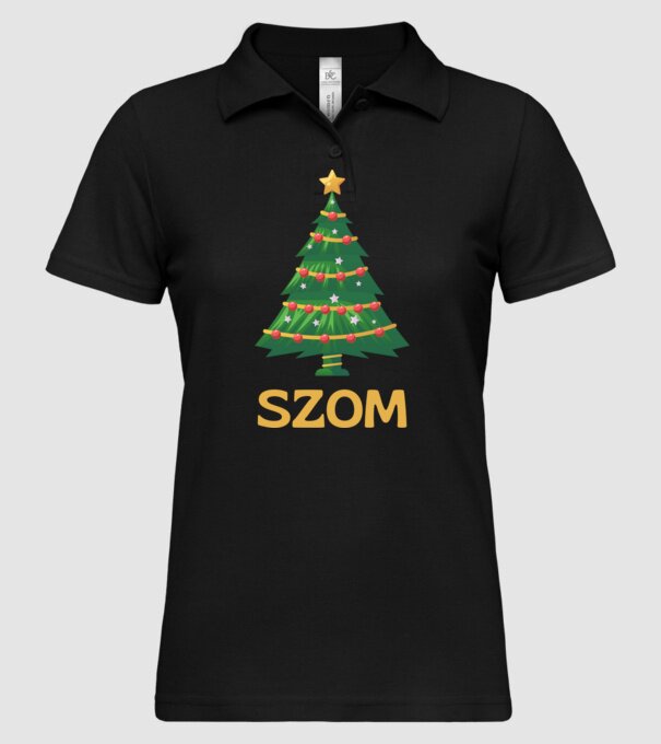  minta fekete pólón
