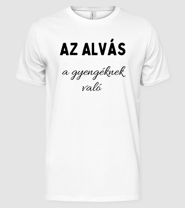  minta fehér pólón