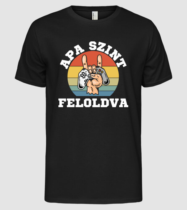  minta fekete pólón