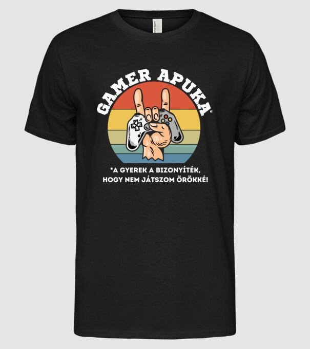  minta fekete pólón