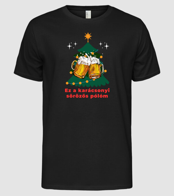  minta fekete pólón