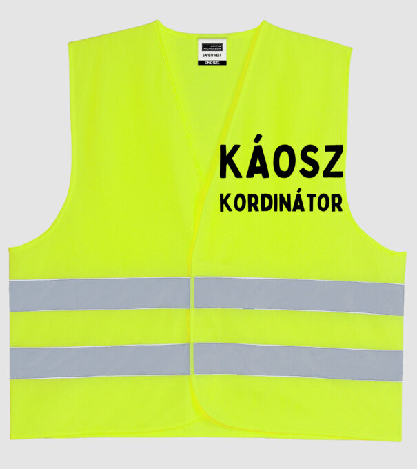  minta neonsárga pólón