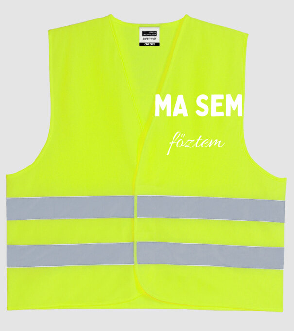  minta neonsárga pólón