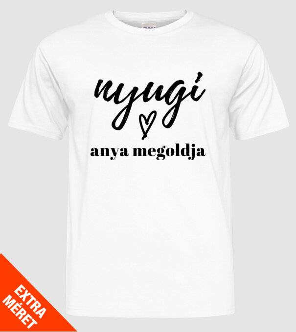  minta fehér pólón