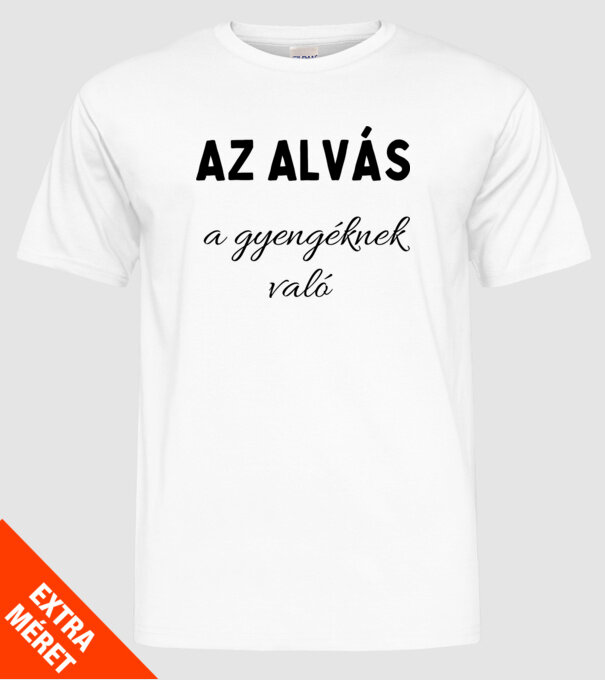  minta fehér pólón