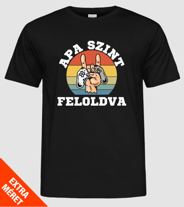  minta fekete pólón