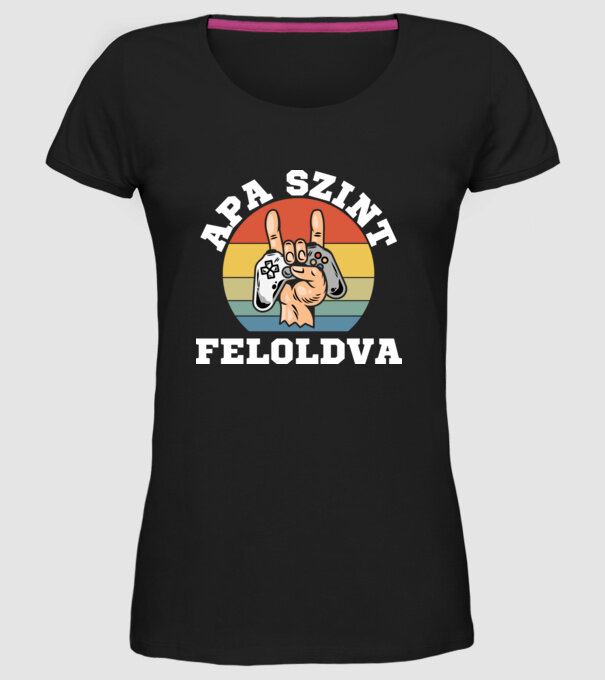  minta fekete pólón